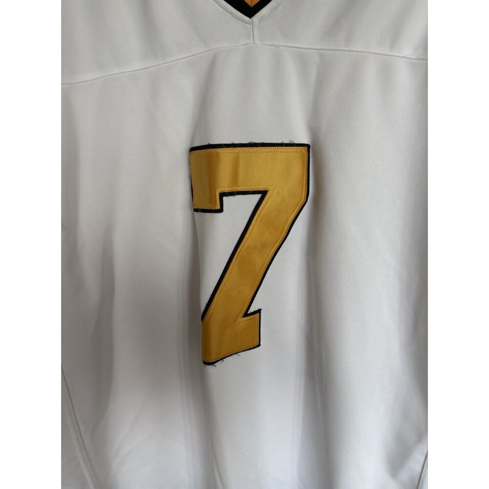 Vintage Y2K Benjamin & Jordan Pittsburgh #7 Football Jersey White Men L Steelers - Picture 3 of 12